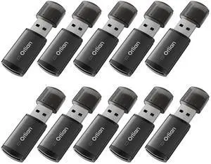 10 Pack USB 3.0 Micro SD Card Reader, 5Gbps Speed Card Adapter Compatible with Windows, MAC MacBook Pro/Air, iPhone 15 Pro/Max, Android and More, Black(Micro SD Card Not Included)
