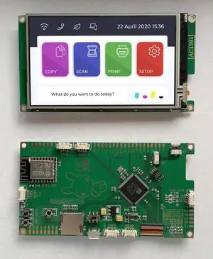 4.3 Inch HMI IPS TFT LCD Display Development Board with Display 800x480 Resistive Touchscreen WiFi Internet of Things TKM32F499