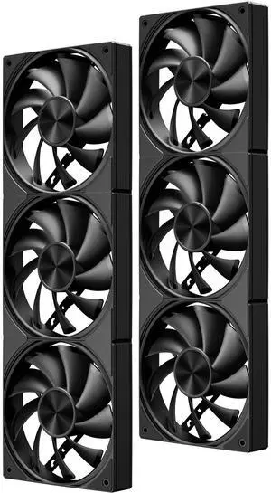 upHere 360mm All-in-One Computer Case Fan with PWM 4-Pin Interface High Performance Cooling Low Noise for Enhanced PC Cooling U3K6