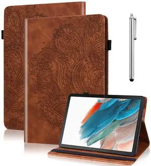 VODEFOX Case for 7" Kindle Paperwhite 12th Generation 2025/2024 & Kindle Colorsoft Signature Edition 2024,PU Leather Cover for Kindle Paperwhite Signature 2024 7 Inch - Brown
