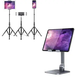 elitehood Floor iPad Stand and iPad Stand for Desk
