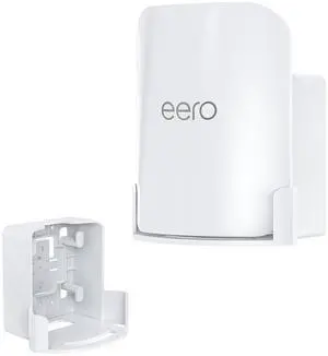 Wall Mount for eero Pro 7 Tri-band Mesh Wi-Fi 7 Router  Space-Saving Holder with Cable Management, Easy to Install Includes Screws, Compatible Only with eero Pro 7 for Wall & Outlet Mounting (1 Pack)