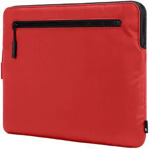 Incase Compact Laptop Sleeve with Flight Nylon MacBook/Laptop/iPad/Tablet Sleeve, and Cover, Lightweight, Weather Resistant, with Slip Pocket for Accessories (Festival Orange, 16-Inch)
