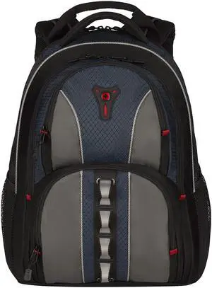 Wenger Cobalt Laptop Backpack, Fits 16 inch Laptop, Men's and Women's, Blue/Grey