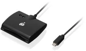 IOGEAR USB-C Common Access CAC Smart Card Reader - DOD - Government - Healthcare - TAA Compliant - Support for V7.x n V8. USAccess Personal Identity Verification (PIV) - Mac OS - Win - Linux- GSR205