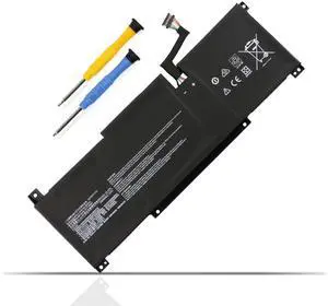 BTY-M491 Laptop Battery Replacement for MSI Modern 15 A10M A10RAS A10M-028DE A10M-029 A10RAS-076FR A10RB A10RB-041TW A10RD A11M A11SB A4M A4MW Summit B15 A11M Stealth 15M (Black Connector 8 Wires)