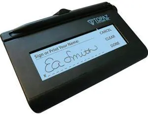 Topaz SigLite 1x5 LCD Signature Capture Pad T-LBK460-HSB-R by Topaz