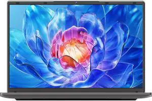 DERE 16 inch Laptop Computer, Gaming laptop 16GB LPDDR4 512GB SSD, WIN11, Celeron N5805, 2560*1600 Notebook PC, Laptop with Fingerprint Unlock and Backlit Keyboard, HDMI,WiFi for Work,Study,Smoke Grey