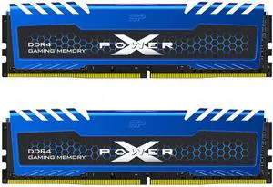 Silicon Power DDR4 RAM 32GB (2x16GB) Turbine 3200MHz (PC4 25600) 288-pin CL16 1.35V UDIMM Desktop Memory Module (SU032GXLZU320BDAAC)
