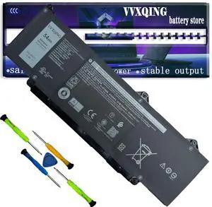 VVXQING DR02P Laptop Battery 54Wh 4623mAh 11.4V Compatible with Dell Latitude 5440 5450 5540 5550 / Precision 3480 3490 3580 3590 Series DRO2P 803W6 0803W6 2X1V9 02X1V9 3-Cell