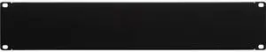 Navepoint 2U Blank Rack Mount Panel Spacer for 19-Inch Server Network Rack Enclosure Or Cabinet Black