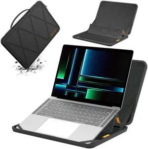 Smatree MS89 Hard EVA Protective Sleeve with Stand Compatible for 16.2 inch Apple MacBook Pro M4 2024/M3 Pro/M3 Max 2023/A2991, for 16.2 inch MacBookPro M2Pro/M2 Max/M1Pro/M1Max 2023/2021 A2780/A2485