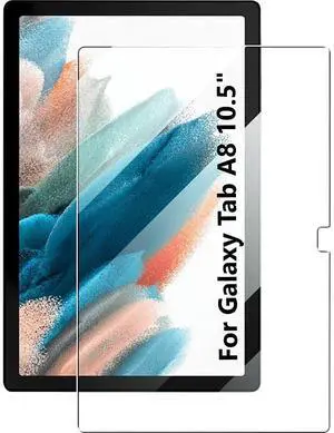SaharaCase - ZeroDamage Ultra Strong+ Tempered Glass Screen Protector for Samsung Galaxy Tab A8 (2021) Anti-Scratch & Anti-Fingerprint Easy Installation Full Coverage Bubble Free - Clear