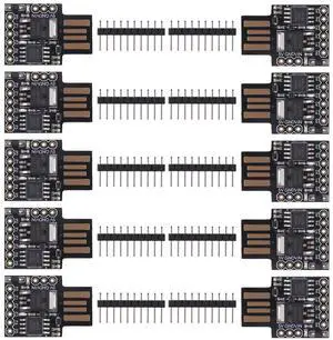D-FLIFE 10pcs Digispark Kickstarter Attiny85 Module General Micro USB Development Board for Arduino