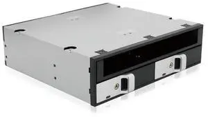 Sedna SE-IHD-221S-D Internal 5.25" DVD ROM Bay 2 x 2.5 Mobile Rack Trayless with Slim ODD Space (HDD and DVD ROM not Included)