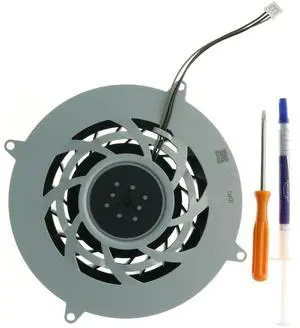 PS5 Slim Internal Cooling Fan Replacement 19-Blade for Sony PlayStation 5 Slim G12E12MS1AH-56J14 (11541GS-12M-WB-01) (DO not fit for PlayStation 4 PS4 & PS5 Series)