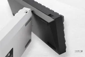 SIKAKEYB SK1 DIY Mechanical Keyboard Kit, ABS 60% Layout RGB Hot Swap 3Pin/5 Pin Switch,Tri-Mode BT5.0/2.4GHz/Type-C Wired, GH60 Compatible (Black, no Switch and keycap)