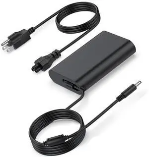 65W Charger for Dell Inspiron 7300 7391 7500 7506 7586 7786 2-in-1 P36E P76F P76F001 P36E001 P97F001 P97F003 P113G001 P114G001 P124G001 P125G001 Laptop Power Supply Adapter Cord
