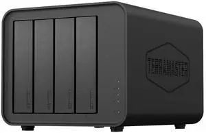 TERRAMASTER F4-212 4 Bay NAS - Quad Core CPU, 2GB DDR4 RAM, Network Attached Storage Personal Cloud with Rich Backup Solutions (Diskless)