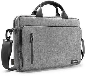 tomtoc Protective Laptop Shoulder Bag for 15.6 Inch Universal HP Dell Acer ASUS Lenovo Laptop Chromebook Ultrabook, Multi-Functional Business Laptop Briefcase for 15 16 In MacBook Air/Pro M4/M3/M2/M1