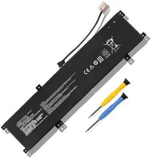 MULS BTY-M55 90Wh Laptop Battery Replacement for MSI Alpha 15 A3DDK A4DEK B5EEK B5EX MSI Alpha 17 B5EEK MSI Pulse GL66 12UGK MSI Sword 15 A11UG 925QA055H 4ICP5/63/133 5845mAh 15.4V