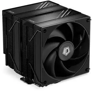 ID-COOLING FROZN A620 Black - 6.1" Height Black Dual-Tower Air CPU Cooler, 6×6mm Heatpipes, Dual 120x120x25mm FDB Fans, TDP 270W, Intel LGA1700/1851/1200/115X; AMD AM4/AM5 (153mm in Height)
