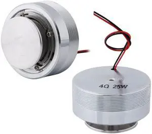 GOTOTOP Resonance Speaker, 2pcs 50MM All Frequency Louderspeaker Full Range Audio Speaker for Electronic Equipment(4 25W)