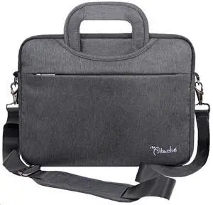 i-Tech Attache Laptop Shoulder Bag Compatible with 13-13.3 inch MacBook iPad Tablets and Laptops up to 14 inches Shockproof Waterproof Laptop Bag