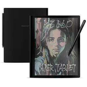 Musnap Aura C 10.3" E Ink Color Display Paper Tablet Supports 3rd-Party apps,8GB+128GB ePaper Notebook with Stylus Pen,2-in-1 Color ePaper Tablet & eBook Reader,Long Battery Life for Meetings&Reading