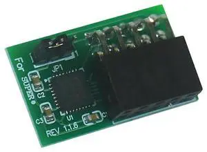 TPM 2.0 10Pin SPI Module, Interface Vertical Stable High Safety 9670 Chipset for Supermicro AOM-TPM-9670V-S