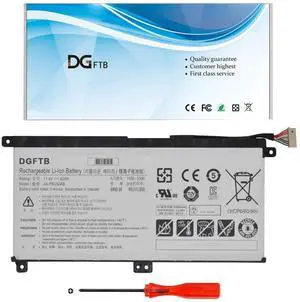 DGFTB New AA-PBUN3AB AA-PBUN3QB Laptop Battery for Samsung Notebook 5 NP530E5M NP550XTA NP740U3L NP740U5L 500R5M 8500GM 300E4M 550XAA 300E5K Series BA43-00377A (11.4V 43Wh/3780mAh/2Cell)