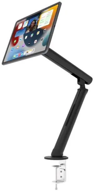 EiLikee Magnetic Desktop Monitor Stand for iPad, Pneumatic Spring Multi-Angle Adjustment, fits iPad Pro 12.9 (3rd/4th/5th/6th Gen), Air 13 (6th/7th Gen) only, Please Check Model Catalog for Details!