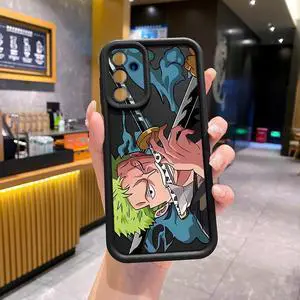 Case For Samsung S24 Zoro Luffy Full Protective Phone Case Anti Drop Cover