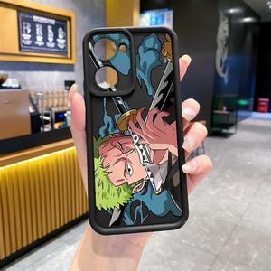 Case For VIVO Y03 4G Zoro Luffy Full Protective Phone Case Anti Drop Cover