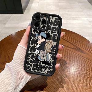 Case For iPhone 14 Pro Couple Mickey Minnie Full Protective Phone Case Anti Drop Cover