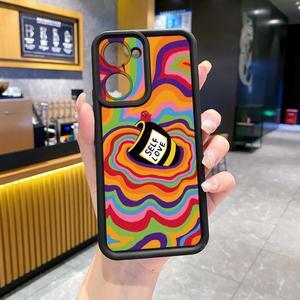 Case For VIVO Y03 4G Liquid Coffee Full Protective Phone Case Anti Drop Cover