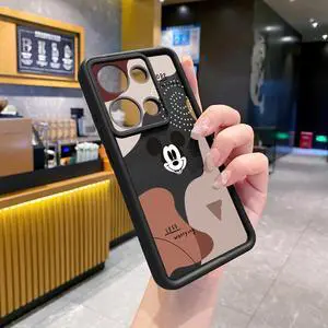 Case For Redmi Note 13 Pro 5G Retro Mickey Full Protective Phone Case Anti Drop Cover