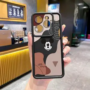 Case For Infinix Hot 40i Retro Mickey Full Protective Phone Case Anti Drop Cover
