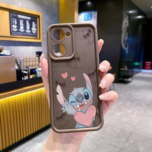 Case For VIVO Y03 4G Couple Stitch Angel Full Protective Phone Case Anti Drop Cover