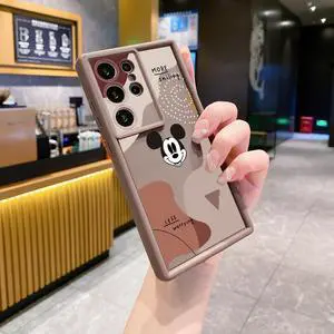 Case For Samsung S24 Ultra Retro Mickey Full Protective Phone Case Anti Drop Cover