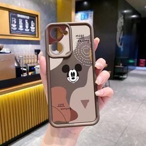 Case For VIVO Y18 4G Retro Mickey Full Protective Phone Case Anti Drop Cover
