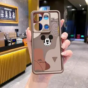 Case For POCO X6 5G Retro Mickey Full Protective Phone Case Anti Drop Cover