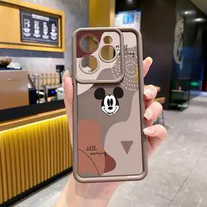 Case For Infinix Hot 40 Pro Retro Mickey Full Protective Phone Case Anti Drop Cover