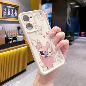 Case For VIVO Y18 4G Couple Stitch Angel Full Protective Phone Case Anti Drop Cover