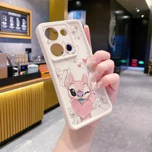 Case For Redmi Note 13 Pro 5G Couple Stitch Angel Full Protective Phone Case Anti Drop Cover