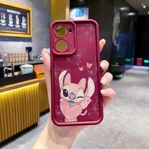 Case For VIVO Y03 4G Couple Stitch Angel Full Protective Phone Case Anti Drop Cover