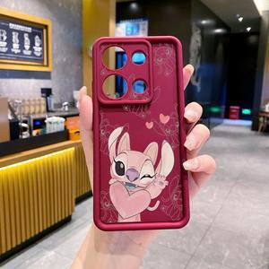 Case For Redmi Note 13 Pro 5G Couple Stitch Angel Full Protective Phone Case Anti Drop Cover