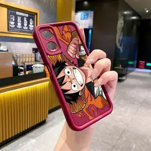 Case For OPPO A18 4G Zoro Luffy Full Protective Phone Case Anti Drop Cover