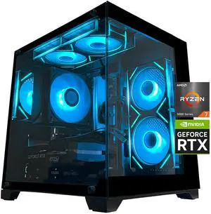 YAWYORE Gaming PC Desktop,AMD Ryzen 7 5700X,RTX5060 8G,32GB DDR4 3200 RAM and 1TB M.2 NVMe PCle4.0,Wi-Fi+BT,Game Design Office console,Sea View Room,Prebuilt Gaming PC YAWYORE Gaming PC Desktop,AMD Ryzen 7 5700X,RTX5060 8G,32GB DDR4 3200 RAM and 1TB M.2 NVMe PCle4.0,Wi-Fi+BT,Game Design Office console,Sea View Room,Prebuilt Gaming PC
