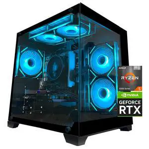 YAWYORE Gaming PC Desktop Computer,AMD Ryzen 5 5600,RTX3050 6GB,16GB DDR4 RAM and 1TB M.2 NVMe PCle,ARGB FAN,WiFi+BT,Game Design Office console,Sea View Room,Prebuilt Gaming PC YAWYORE Gaming PC Desktop Computer,AMD Ryzen 5 5600,RTX3050 6GB,16GB DDR4 RAM and 1TB M.2 NVMe PCle,ARGB FAN,WiFi+BT,Game Design Office console,Sea View Room,Prebuilt Gaming PC